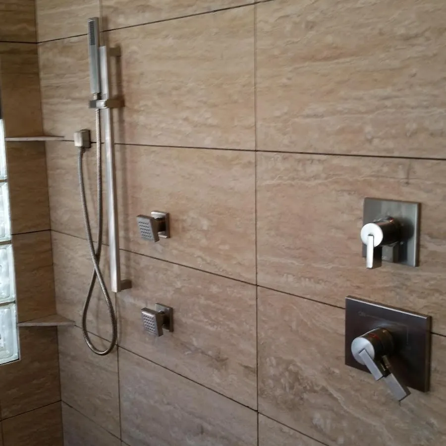 Shower fixture installation for Water Heater Replacement in Clearwater